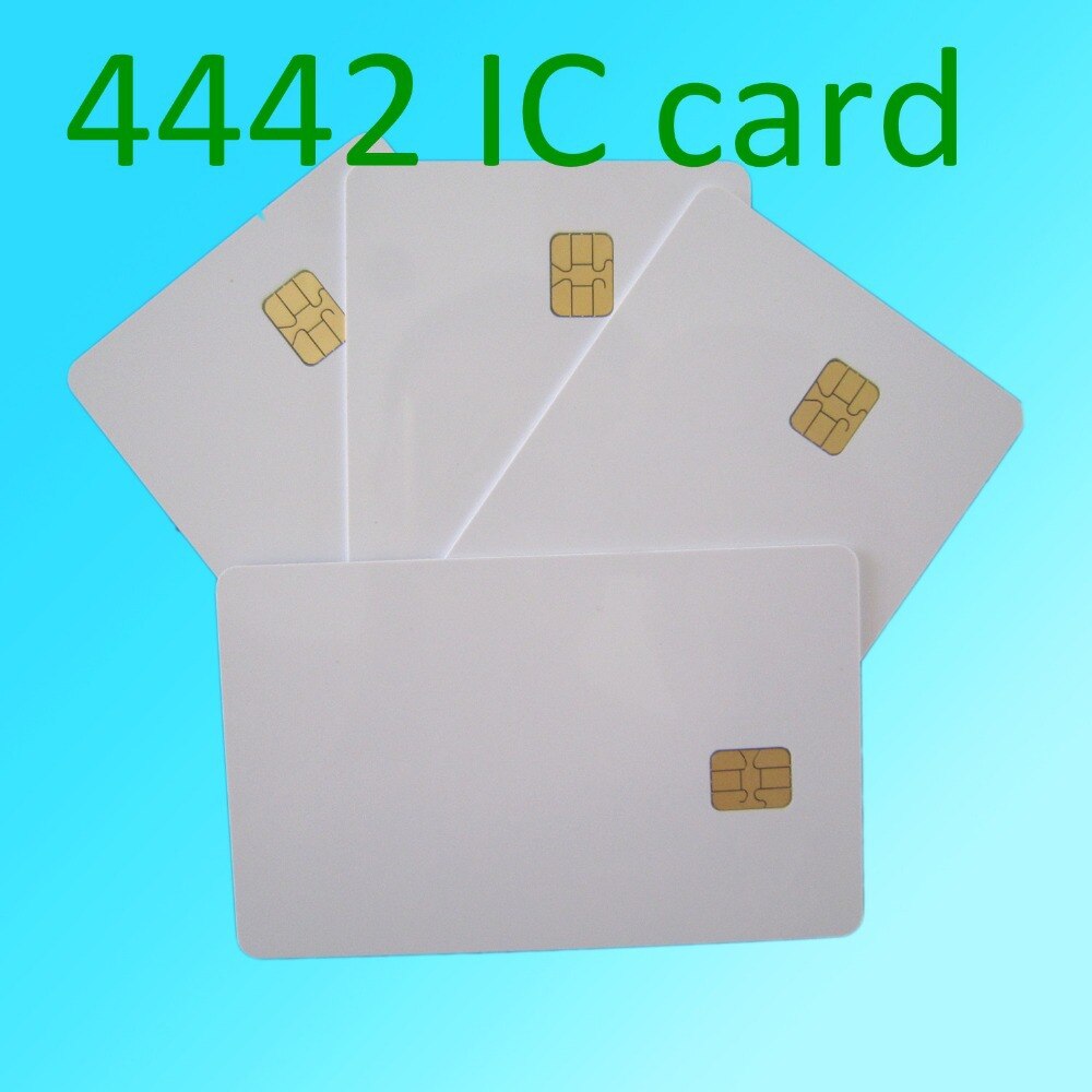 20 PCS  ũ μ  PVC IC SLE 4442 ī ISO 7816  Ʈ ó IC ī